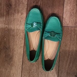 Green Lauren by Ralph Lauren flats